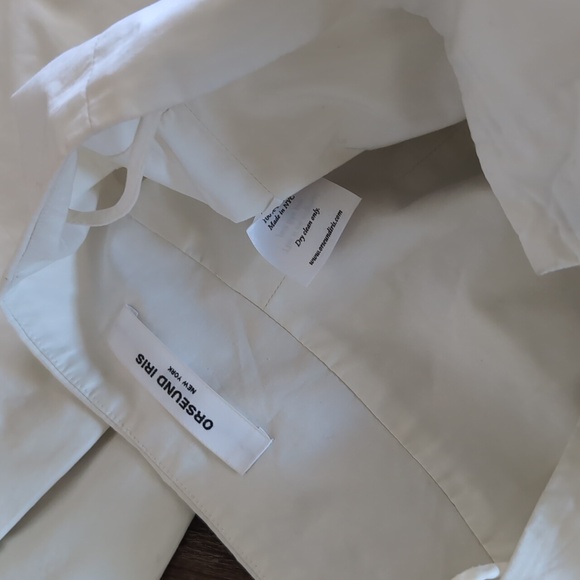 Orseund Iris Pocket Cargo Pants Ecru White Small Reformation - Picture 5 of 6